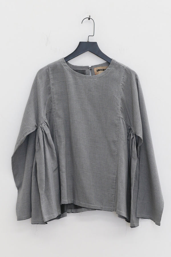 UNISECON 25 Autumn and Winter Round Neck Long Sleeve Top USC-U12W24-grey